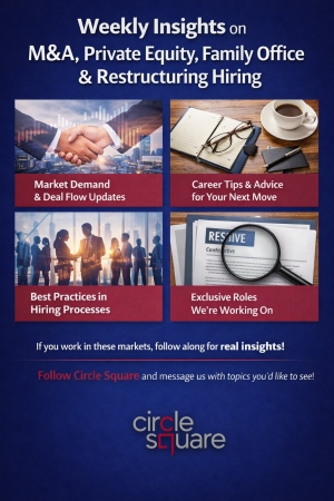 Launching our PE, M&amp;A, Family Office &amp; Restructuring series