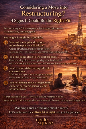 Considering a move into restructuring? 4 signs it could be the right fit