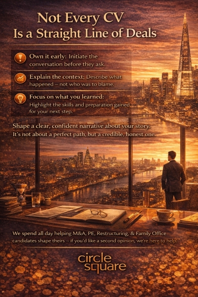 Gaps, Quiet Periods &amp; Softer Deal Flow: How to Own Your Narrative