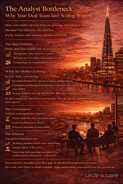 The Analyst Bottleneck: Why Your Deal Team Isn&rsquo;t Scaling Properly